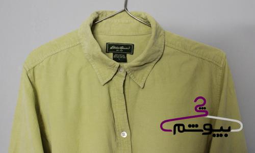 پیراهن کبریتی سبز لیمویی